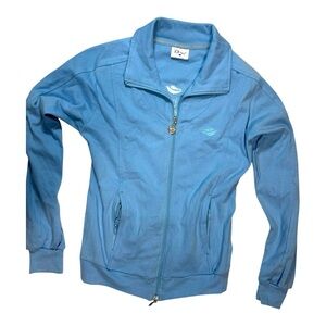 Dove Womans Zip up Sweater With Collar